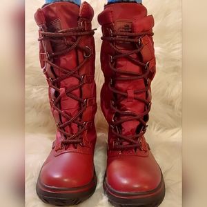 Coach Red Boots